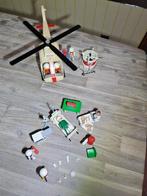 Playmobil - Reddingshelikopter  en ziekenhuiskamer, Kinderen en Baby's, Speelgoed | Playmobil, Ophalen, Gebruikt, Los Playmobil