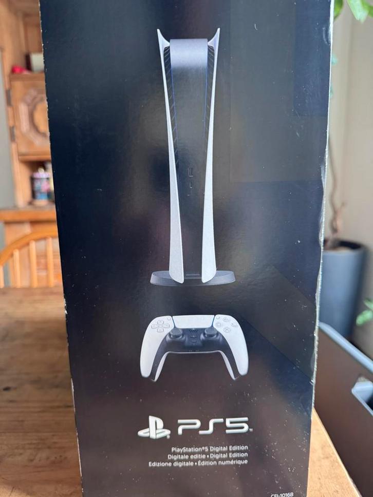 Ps5 digital edition, Games en Spelcomputers, Spelcomputers | Sony PlayStation 5, Zo goed als nieuw, Playstation 5 Digital, Ophalen