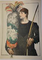 Maurice Langaskens (1846-1964) - Le tireur à l'arc, Antiquités & Art, Enlèvement ou Envoi