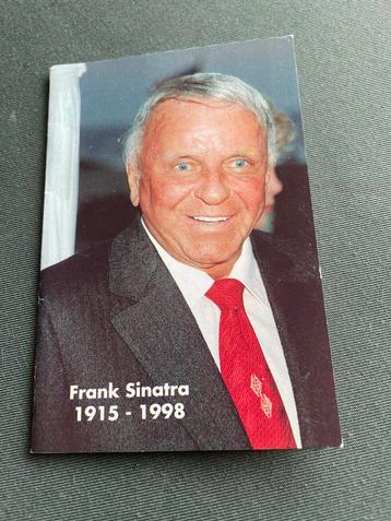 Carte de prière Frank Sinatra