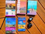 5 reisgidsen en 2 reisadapters Zuid-Afrika, Boeken, Reisgidsen, Afrika, Ophalen of Verzenden, Zo goed als nieuw, Reisgids of -boek
