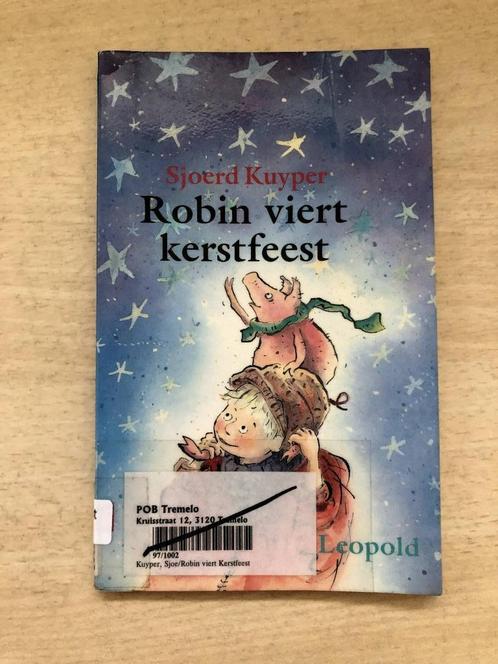 Robin viert kerstfeest (afgevoerd bibboek), Boeken, Kinderboeken | Jeugd | onder 10 jaar, Gelezen, Fictie algemeen, Ophalen of Verzenden