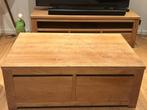 Teak houten salontafel, Huis en Inrichting, Kasten |Televisiemeubels, Ophalen, Zo goed als nieuw