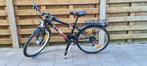 Jongensfiets zwart 24 inch, Ophalen, Gebruikt, 22 inch