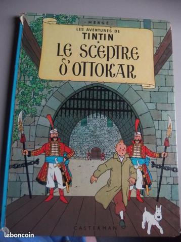 le sceptre d'ottokar tintin 1966 beschikbaar voor biedingen