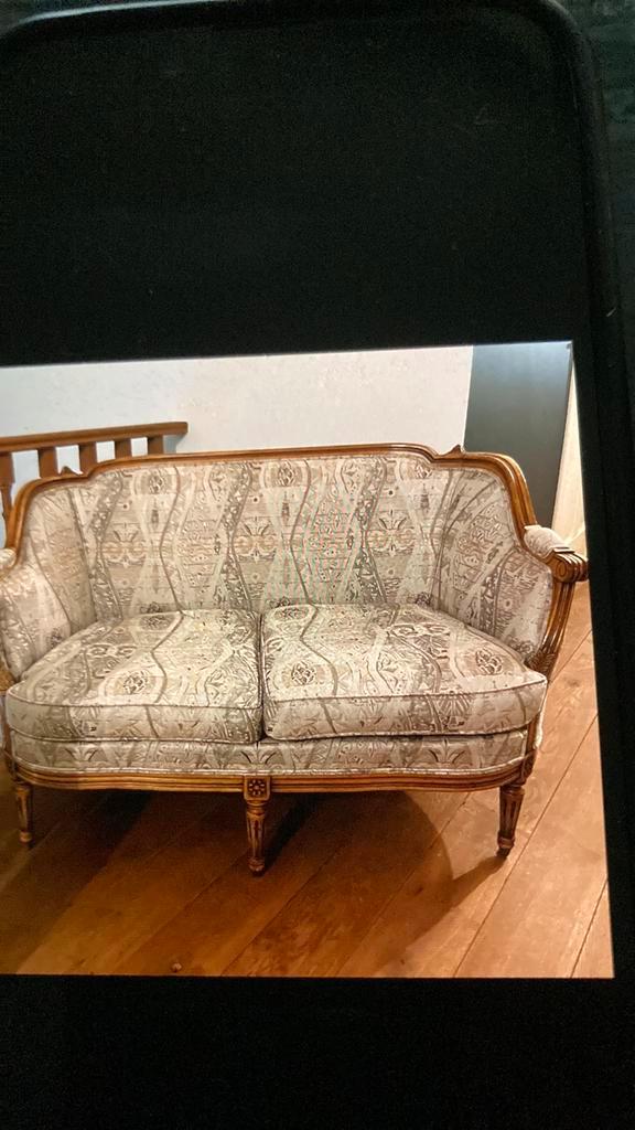 Louis 16 artisanaal gemaakt belgisch, Antiek en Kunst, Antiek | Meubels | Stoelen en Sofa's, Ophalen