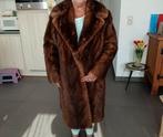 Vintage nertsmantel., Kleding | Dames, Jassen | Winter, J.Godts, Ophalen of Verzenden, Zo goed als nieuw, Bruin