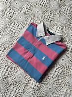 Ralph Lauren rugby polo – roze-blauw pink blue – XS, Blauw, Ralph Lauren, Ophalen of Verzenden, Zo goed als nieuw