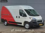 Peugeot Boxer 130pk L2H2 Navi Airco Cruise Parkeersensoren W, Auto's, Stof, Gebruikt, Euro 6, 4 cilinders