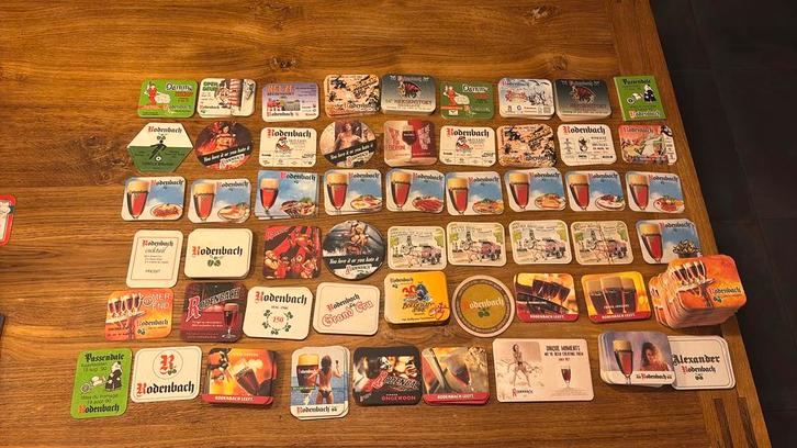 Bierviltjes Rodenbach, Verzamelen, Biermerken, Ophalen