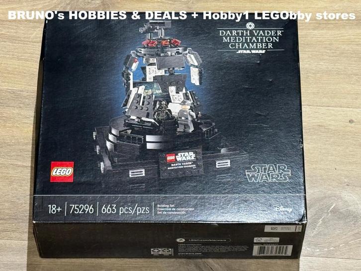 LEGO 75296 Darth Vader Meditation Chamber NIEUW VERZEGELD, Kinderen en Baby's, Speelgoed | Duplo en Lego, Nieuw, Lego, Complete set