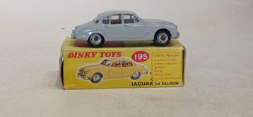 DINKY TOYS UK JAGUAR 3L4 SALOON REF 195 disponible aux enchères