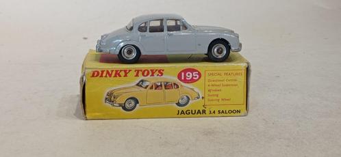 DINKY TOYS UK JAGUAR 3L4 SALOON REF 195, Hobby & Loisirs créatifs, Voitures miniatures | 1:43, Utilisé, Voiture, Dinky Toys, Enlèvement ou Envoi