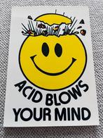 NEW BEAT ACID BLOWS YOUR MIND Briefkaart, Verzamelen, Zo goed als nieuw