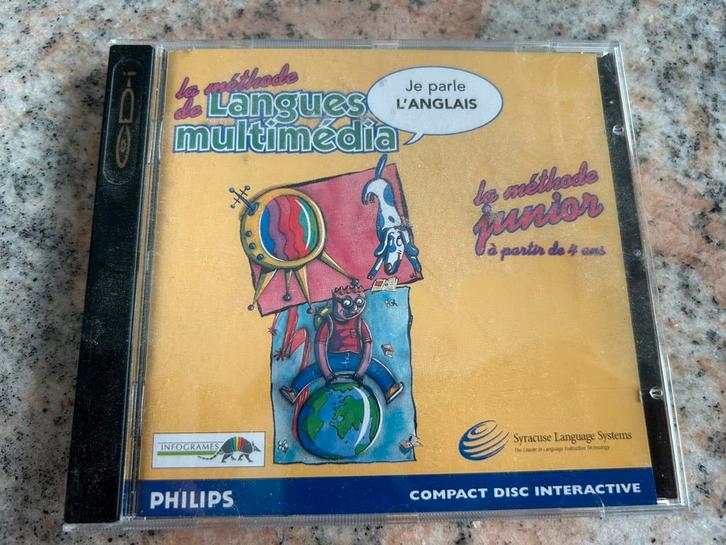 La méthode de Langues multimédia L’anglais JUNIOR CD-i, Games en Spelcomputers, Games | Overige, Zo goed als nieuw, Ophalen