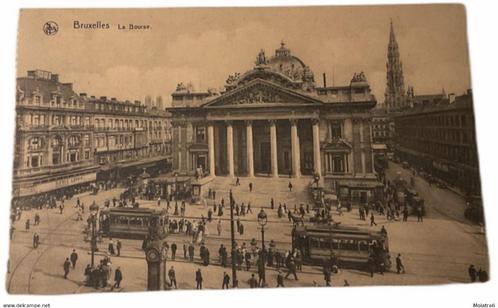 #995 - La Bourse, Bruxelles, Collections, Cartes postales | Belgique, Affranchie, Bruxelles (Capitale), Envoi