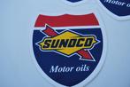 8  anciens autocollants * SUNOCO MOTOR OILS *, Ophalen of Verzenden, Nieuw, Reclamebord