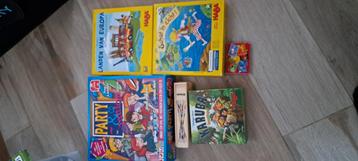 6 spelletjes: 3 haba, 1 jumbo, mikado en disney kaarten beschikbaar voor biedingen