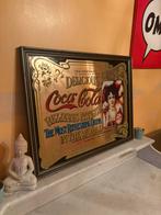 Coca cola vintage spiegel, Antiek en Kunst, Antiek | Spiegels, Ophalen, Rechthoekig