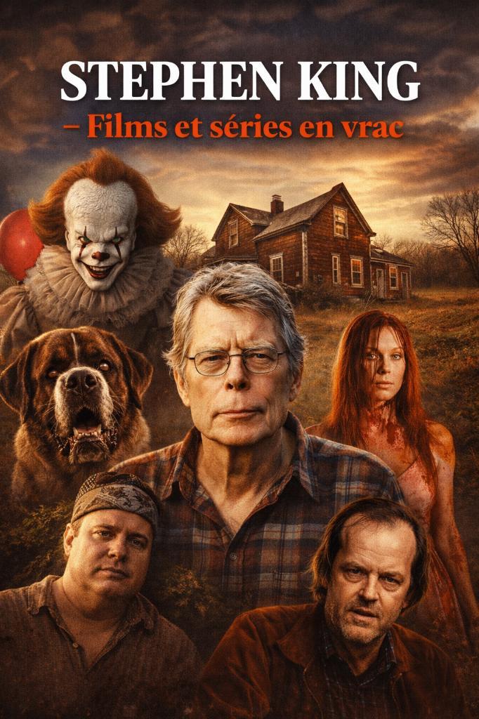 STEPHEN KING - Films & Séries en VRAC 🎥 dvd ▬ blu-ray, CD & DVD, DVD | Horreur, Utilisé, Fantômes et Esprits, Enlèvement ou Envoi