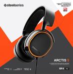 SteelSeries Arctis 5 RGB Gaming Headset, Computers en Software, Headsets, Bedraad, Gaming headset, SteelSeries, Zo goed als nieuw