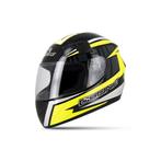 Osone — S450 integraalhelm — zwart/gele integraalhelm, Motoren, M, Kinderen, Ophalen of Verzenden, Integraalhelm