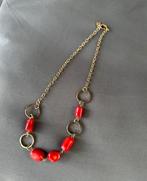 Collier avec corail, Bijoux, Sacs & Beauté, Enlèvement ou Envoi, Comme neuf