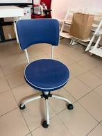 Blauwe bureaustoel, Huis en Inrichting, Ophalen, Zo goed als nieuw, Bureaustoel