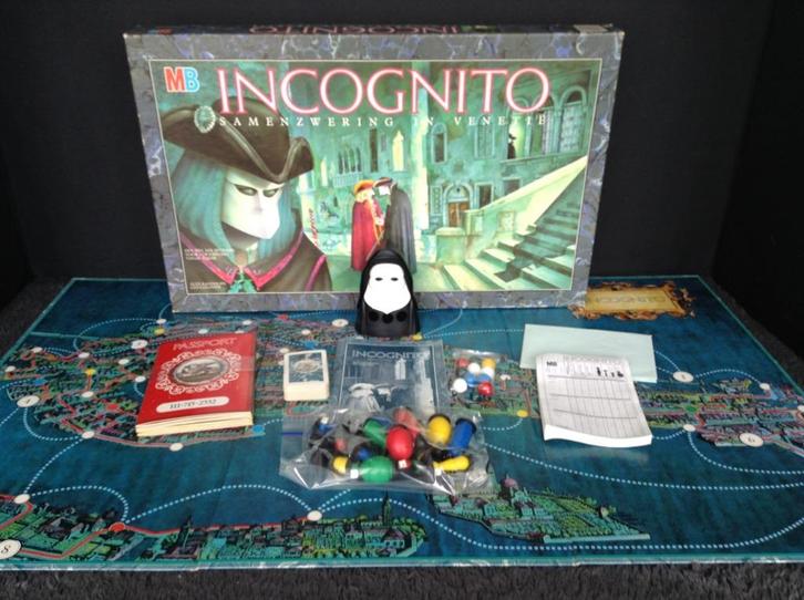 STOPZETTING VERZAMELING Incognito, Hobby en Vrije tijd, Gezelschapsspellen | Bordspellen, Gebruikt, Ophalen of Verzenden