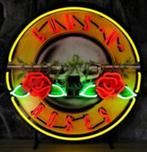 Guns N Roses neon en veel andere USA mancave gameroom neons, Table lumineuse ou lampe (néon), Enlèvement, Neuf