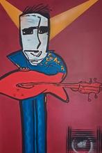 groot drieluik herman brood stijl, Ophalen of Verzenden