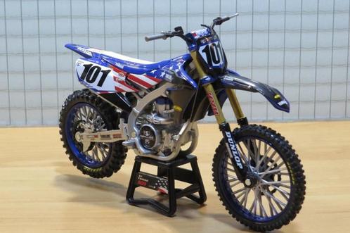 Eli Tomac #101 Yamaha YZ450F Motocross of Nations 2022 1:12, Hobby & Loisirs créatifs, Voitures miniatures | 1:5 à 1:12, Neuf