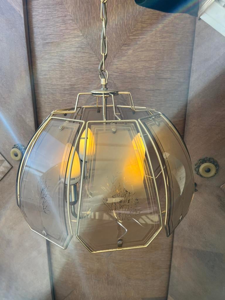 Luster glas, Ophalen, Glas