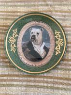 Decoratief bordje met bulldog, Ophalen
