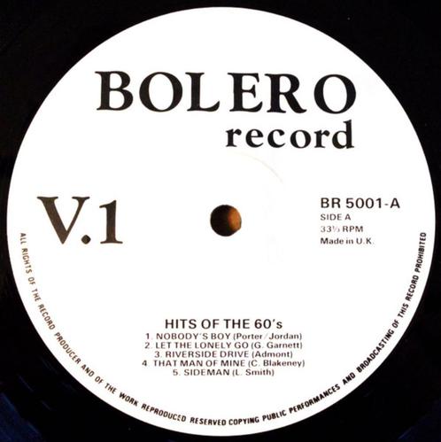 Bolero Record – V. 1 Popcorn Lp, Cd's en Dvd's, Vinyl | R&B en Soul, Zo goed als nieuw, Soul of Nu Soul, 1960 tot 1980, 12 inch