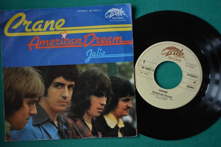 Crane – American Dream (1) - vinyl singel, Cd's en Dvd's, Vinyl Singles, Gebruikt, Single, Rock en Metal, 7 inch, Ophalen of Verzenden