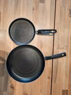 2 fornuizen, Ophalen of Verzenden, Gebruikt, Koekenpan of Braadpan, Keramische plaat