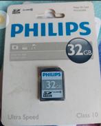 carte mémoire Philips officiel 32 GB classe 10, Neuf, SD, Philips, 32 GB