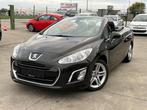 Peugeot 308 cc cabriolet (( 1.6 benzine )), Auto's, Peugeot, Euro 5, Zwart, Cabriolet, Leder