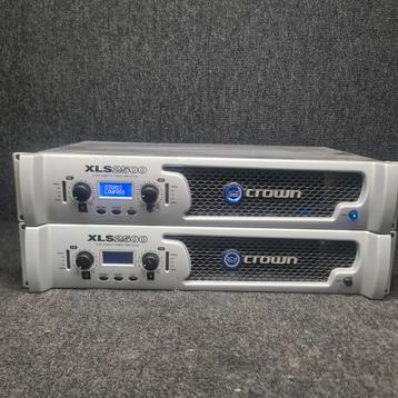 CROWN  XLS 2500  versterkers  met interne processor
 beschikbaar voor biedingen