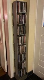 CD-rek, 75 tot 150 discs, Cd's, Metaal, Zo goed als nieuw
