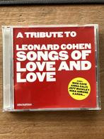 CD A TRIBUTE TO LEONARD COHEN - SONGS OF LOVE AND LOVE, Cd's en Dvd's, Ophalen of Verzenden, Zo goed als nieuw, Singer-songwriter