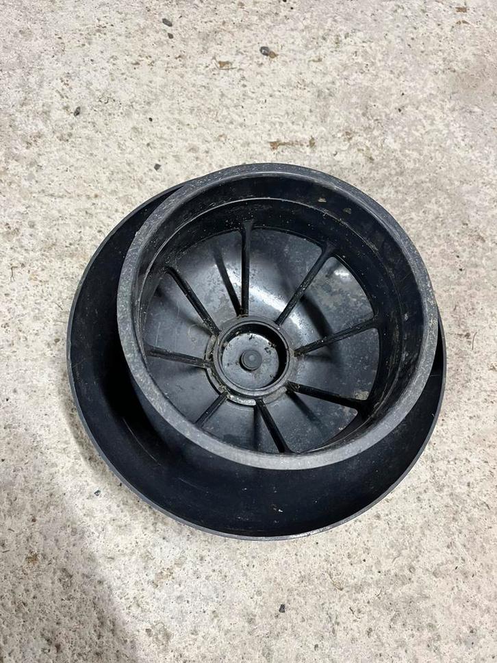 PVC ventilatiekap - 160mm - 10 stuks, Doe-het-zelf en Bouw, Ventilatie en Afzuiging, Gebruikt, Ophalen