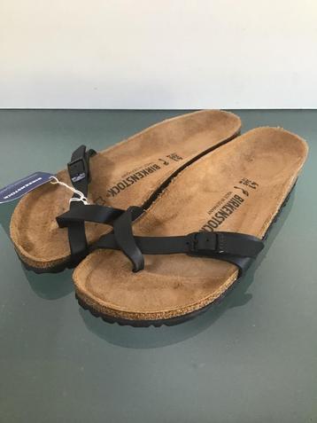 Gratis Verzenden | Birkenstock Nieuwe zwarte slippers 41 beschikbaar voor biedingen