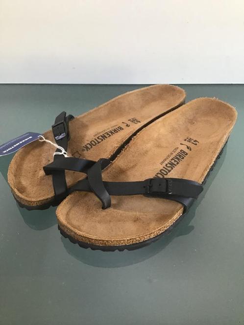 Gratis Verzenden | Birkenstock Nieuwe zwarte slippers 41, Kleding | Dames, Schoenen, Nieuw, Slippers, Zwart, Verzenden