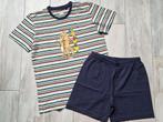 ★ M152 - Woody zomer pyjama thema luipaard, Kinderen en Baby's, Nacht- of Onderkleding, Gebruikt, Ophalen of Verzenden, Jongen