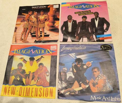 Imagination - 4 singles, Cd's en Dvd's, Vinyl Singles, Gebruikt, Single, Pop, 7 inch, Ophalen of Verzenden
