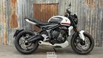 Triumph Trident 660 mat Crystal White, Motoren, 3 cilinders, ABS, Meer dan 35 kW, Minimaal motorrijbewijs A2
