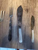 Oud zilverwerk met parelhoen handvat, Enlèvement ou Envoi