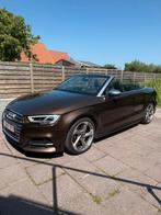 Audi s3 cabrio, Auto's, Automaat, S3, Zwart, Leder